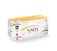 200 Capsule Caffè Pop NAOS Gusto Nocciolino Compatibile Nespresso Solubili