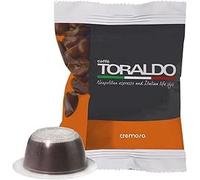 200 capsule CAFFÈ TORALDO miscela CREMOSO | Compatibile con Bialetti* | Caffè Selezionato, Tostato e Torrefatto in Italia | Eccellenza del Caffè Napoletano *