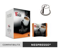 200 Capsule Caffè Verzì Miscela Aroma Intenso Compatibili Nespresso 100% Verzi