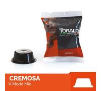 200 Capsule Compatibili A Modo Mio Caffè Toraldo Miscela Cremosa Arancione