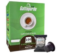 200 Capsule di Caffè compatibili con Nespresso Gattopardo Miscela Dakar | Aroma, Gusto Intenso e Deciso | Espresso Monodose, Sapore Italiano