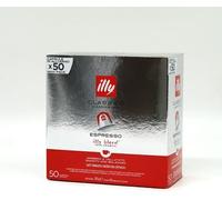 200 Capsule in Alluminio Caffe Illy Compatibili con Sistema Nespresso Tostato Classico 100% Arabica (4 box da 50 Capsule)