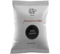200 capsule LOLLO CAFFŠ PASSIONEMIO NERO compatibili A Modo Mio nera nere