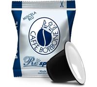 200 Capsule Nespresso Caffè Borbone Respresso Miscela Blu