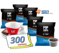 200 Capsule → POP Caffè E-TUO DECAFFEINATO - Cialde Comp. Lui, Fior Fiore Coop