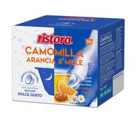 200 capsule Ristora Compatibili Nescafé Dolce Gusto Camomilla Arancia e Miele
