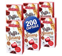 200 capsule Ristora compatibili Nespresso - caffè al GINSENG