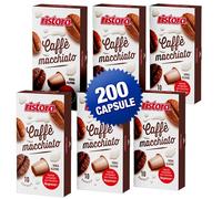 200 capsule Ristora compatibili Nespresso - caffè MACCHIATO