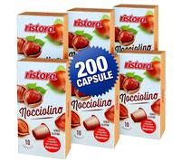 200 capsule Ristora compatibili Nespresso - NOCCIOLINO