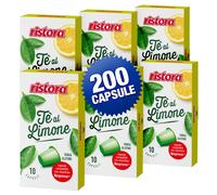 200 capsule Ristora compatibili Nespresso - THE AL LIMONE