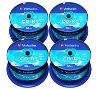 200 CD-R Verbatim Extra Protection 700MB 52X 80 Min Cake Box 43351
