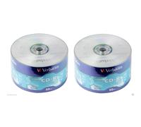 200 CD -R VERBATIM VERGINI VUOTI 52X 700MB PER AUDIO DATI VIDEO GAMES 43787