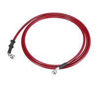 200 Centimetri 78.74" Moto Freno Frizione Olio Tubo Flessibile Linea Tubo Rosso