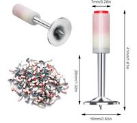 200 chiodi per Pistola Sparachiodi Manuale pavimento rivettatrice 7.5 7 7.3 8 mm