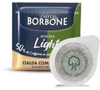 200 Cialde Caffè Borbone Miscela LIGHT Ese 44 mm. - Filtro Carta 50% Blu 50% Decaffeinato Dek -