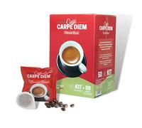 200 CIALDE CAFFE CARPE DIEM MISCELA ROSSA + KIT ACCESSORI