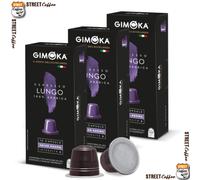 100 CAFFE' GIMOKA Capsule GUSTO LUNGO Compatibile Nespresso MISCELA FRUTTATA