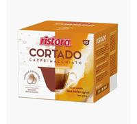 200 CIALDE CAPSULE COMPATIBILI DOLCE GUSTO RISTORA PREPARATO PER BEVANDA AL GUSTO DI CORTADO CAFFE' MACCHIATO ORIGINALI