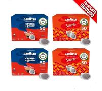 200 Cialde Carta Caffè Lavazza 100 Crema e Gusto 100 Suerte ESE 44mm Originali