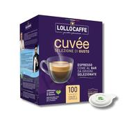 200 Cialde Gran Cuvee Lollo Caffè Filtro Carta ese 44 mm. Gran Cuvèe