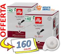 200 → Cialde ILLY Caffè Carta Filtro ESE 44 - Caffe Tostatura dal Gusto INTENSO