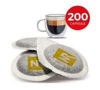 200 CIALDE UNIVERSALI in CARTA FILTRO ESE 44 mm Caffè aroma 100% Arabica