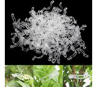 200 clip di supporto per piante rampicanti in plastica per piante rampicanti, clip per traliccio da giardino, clip di pomodoro, clip di supporto per pomodori, clip di fissaggio per uva, vite, verdure