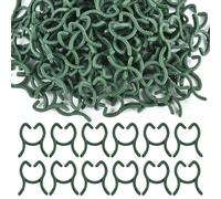 200 Clip Fisse per Piante Verdi, Clip del Fascio di Piantine, Piante di Plastica, Dispositivi di Resistenza alla Vite, Forniture da Giardino.