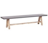 200 cm Panchina da giardino TONNARE Grigio Cemento