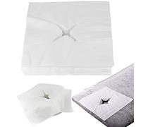 200 coperture igieniche usa e getta per il viso per lettino da massaggio, morbida copertura per il viso per il viso, per massaggiare la sedia per massaggi, salone di bellezza