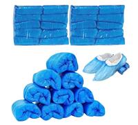 200 copriscarpe, usa e getta, antiscivolo, impermeabili, usa e getta, in plastica, impermeabili, taglia unica