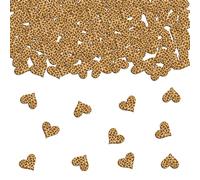 200 coriandoli leopardati a forma di cuore leopardo e ghepardo, decorazioni per feste, safari, decorazione da tavolo per ragazzi e ragazze, baby shower, compleanno, addio al nubilato, addio al