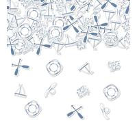 200 coriandoli Love on the Lake Lake Bachelorette Party Table Confetti Campeggio Bach Barca a vela Remi Salvagente Cappello Blu Decorazioni da tavolo per le donne Lago Tahoe Bridal Shower Wedding