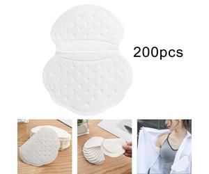 200 cuscinetti di protezione dal sudore ascellare non visibili per uomini e