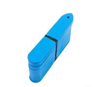 200 etichette identificative per piante da giardino, realizzate in PVC flessibile, antiruggine, rivestimento opaco per una maggiore visibilità e durata nel suolo (blu)