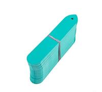 200 etichette identificative per piante da giardino, realizzate in PVC flessibile, antiruggine, rivestimento opaco per una maggiore visibilità e durata nel suolo (verde)