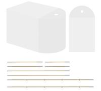 200 fasce elastiche invisibili, per sollevamento del viso e del collo, materiale per animali domestici, impermeabile, design con nodi, regolabile, per sollevare il viso