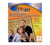 200 Fogli Projet 220gsm A4 Double Sided Opaco / Opaco Carta Fotografica