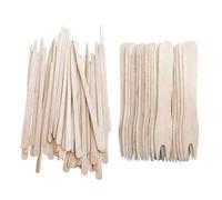200 Forchette In Legno, 100 Spiedini In Legno, Utensili In Legno, Forchette Per Patatine Fritte, Utensili Da Campeggio