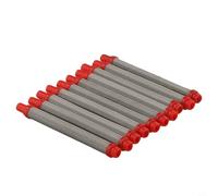 200 inserti filtro airless a rete, confezione da 10 pezzi di ricambio per strumenti spray Wagner e spruzzatori airless compatibili, acciaio inossidabile 304, 103 mm x