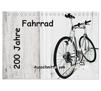 200 Jahre Fahrrad - Ausschnitte von Ulrike SSK (Tischkalender 2026 DIN A5 quer), CALVENDO Monatskalender: Das Fahrrad - in 200 Jahren von der Erfindung zum Alltagsgegenstand