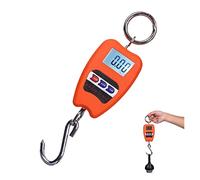 200 kg / 441 lb Bilancia digitale sospesa Mini bilancia portatile for gru con ganci for la caccia alla fattoria Pesca all'aperto kg/Lb/n Per caccia e viaggi