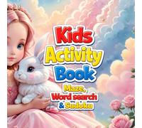200 Kids Activity Book: Maze, Word search and Sudoku.
