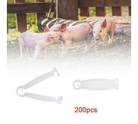 200 kit monouso per il parto, clip per cordone ombelicale per allevamento di