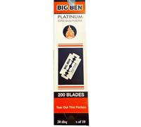 200 Lamette da Barba Big Ben Platinum