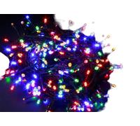 200 LED Luci Natalizie Multicolore con giochi di Luce x albero Natale 10 mt
