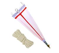 200 Mesh Plankton Collection Net with 5 M Sampling Rope | 25# Plankton Net, 64μm Fine Mesh Thickened Experimental Nylon for Collecting Phytoplankton, Protozoa and Rotifers
