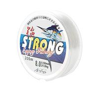 200 Metri- Linea Di PescaTrasparente, Filo da Pesca in Nylon Resistente all'Usura, Monofilamento Diametro 0,5 mm Forte Tensione per Pesca in Mare, Ampiamente Uso in Artigianato/Decorazioni Sospese
