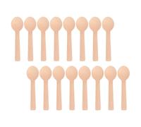 200 mini cucchiaini da dessert monouso - cucchiaini da gelato in legno da 10 cm