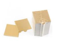 200 mini tavolini per torte, basi quadrate per dolci, vassoio per cupcake, centrotavola su un tavolo da dessert, fette di torta, cupcake, dolcetti, cheesecake